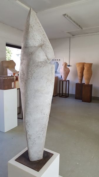Kontrapost, Terrakotta, h 170cm