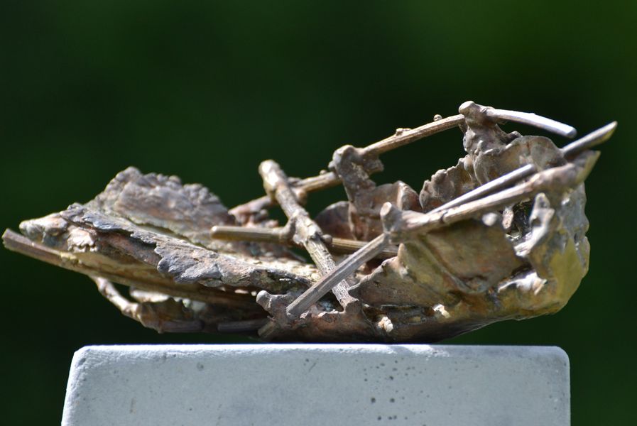 Gestandet, Bronze, 21x7x8cm