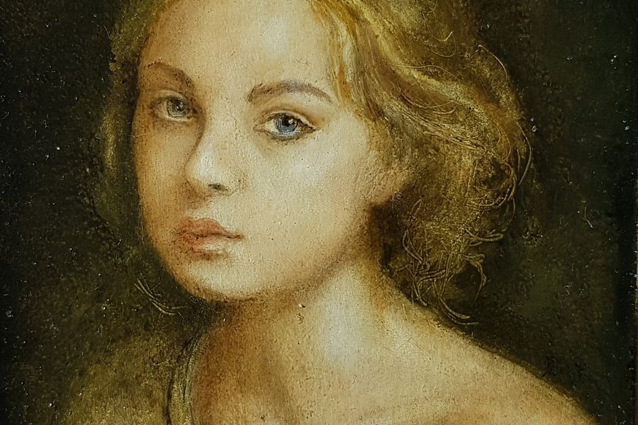 Juli (Ausschnitt), Ölmalerei, 12x16cm