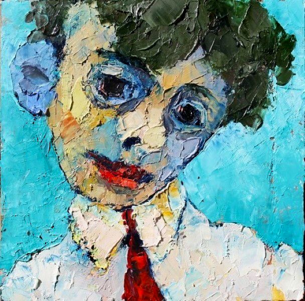 Gennady Karabinskiy. Etuede Nr. 4 Oelmalerei auf Pappe 165x162cm 2026 ergebnis 1